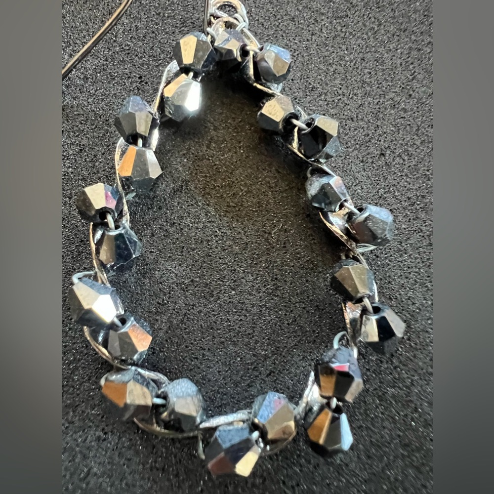 Lucky Brand Teardrop Earrings w/ Semi-Precious Stones NWOT